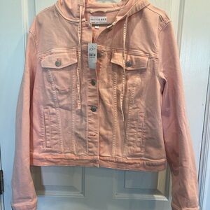 LOFT Pink Jean Jackets
